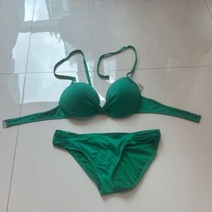 Mossimo Emerald Green Bikini Set